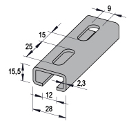 PEC-M-28-15 gelocht